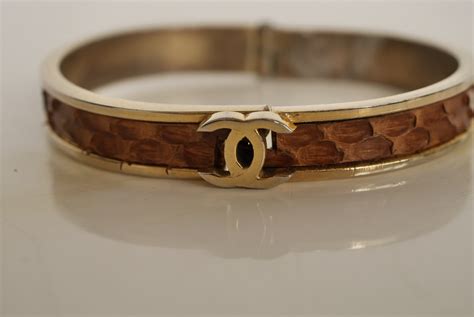 Vintage Chanel cuff bracelet